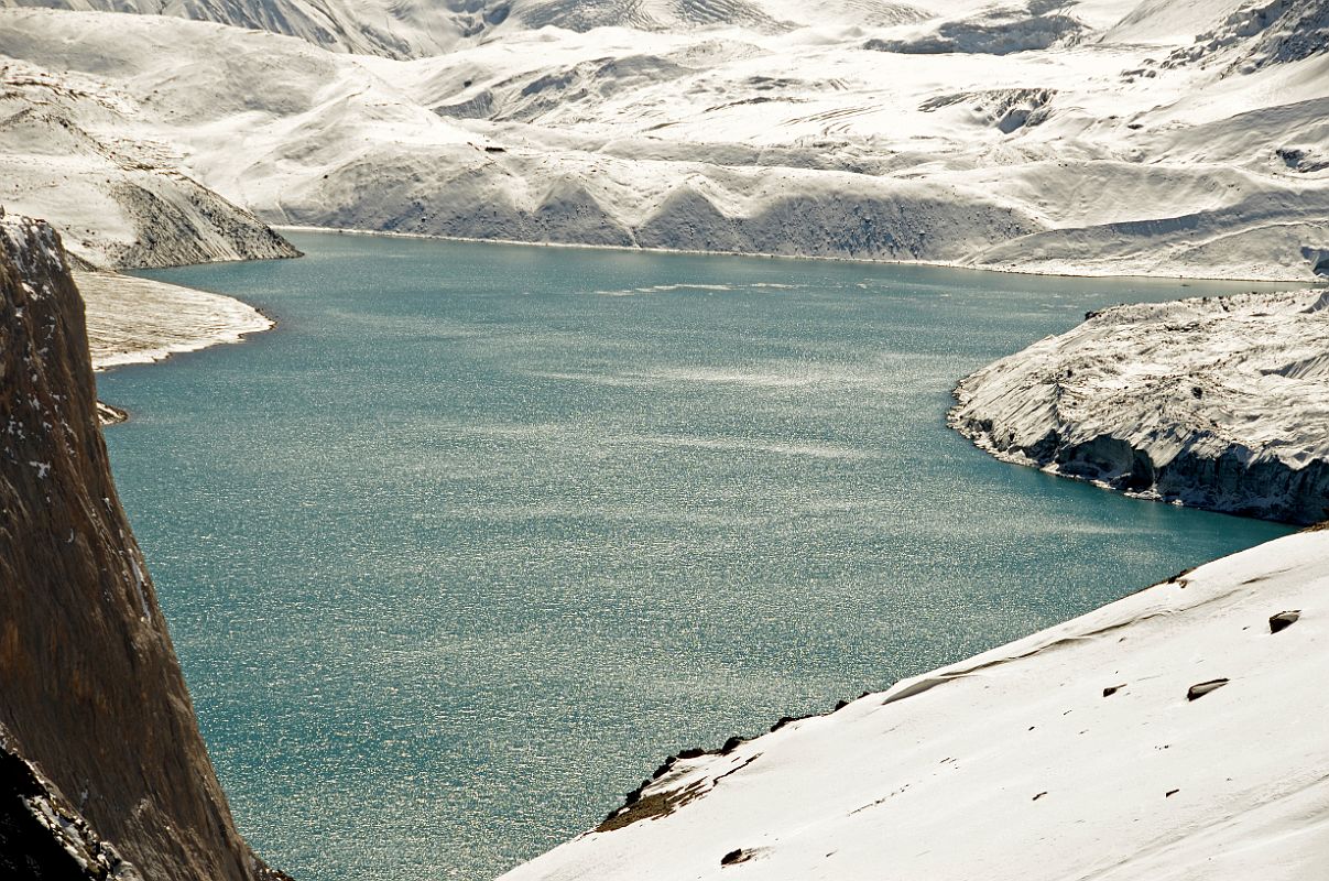 35 Tilicho Tal Lake From Trail Between Second Pass And Mesokanto La 